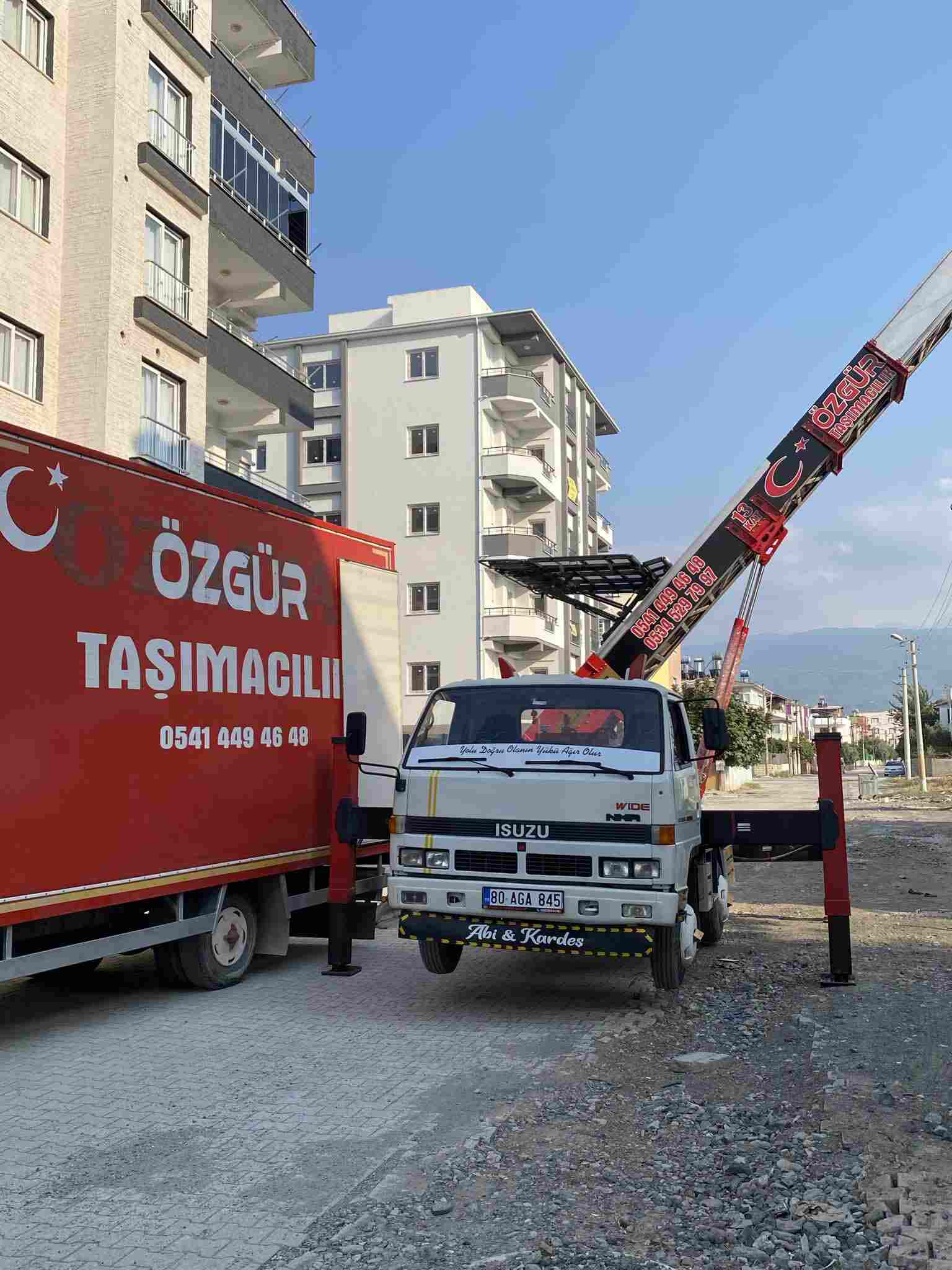 Osmaniye Asansörlü Taşımacılık Hizmeti